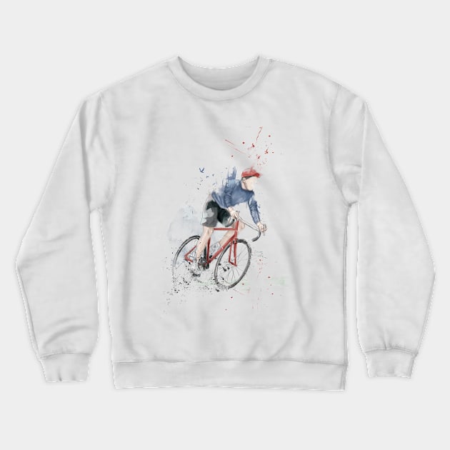 I want to ride my bicycle Crewneck Sweatshirt by soltib